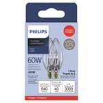 2PK Ampoule Halogène Économique B11 pour Lustre 40W à Base de Candelabre