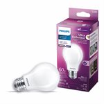 1PK Dimmable LED Light Bulb 8w (60w) A19 Bright White