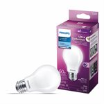 1pk Dimmable LED Light Bulb 8w (60w) A19 Day Light