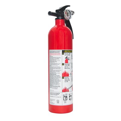 Fire Extinguisher Multipurpose 1-A:10-B:C 2.5lb Red