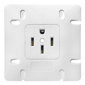 Range Receptacle 50A - 125 / 250V White