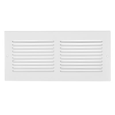 Rg0341 Retour Grille D'air 10 x 4 Blanc