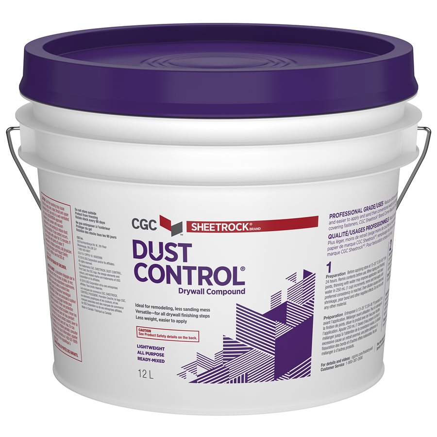 Drywall Compound Cgc 16Kg / 12L Dust Control