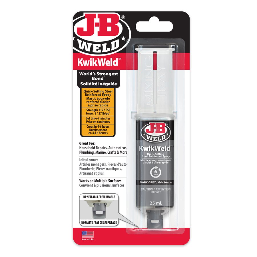 J-B Weld Kwikweld Syringe 25Ml