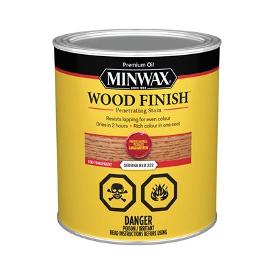 Finition Bois 946ml Sedona Rouge Minwax