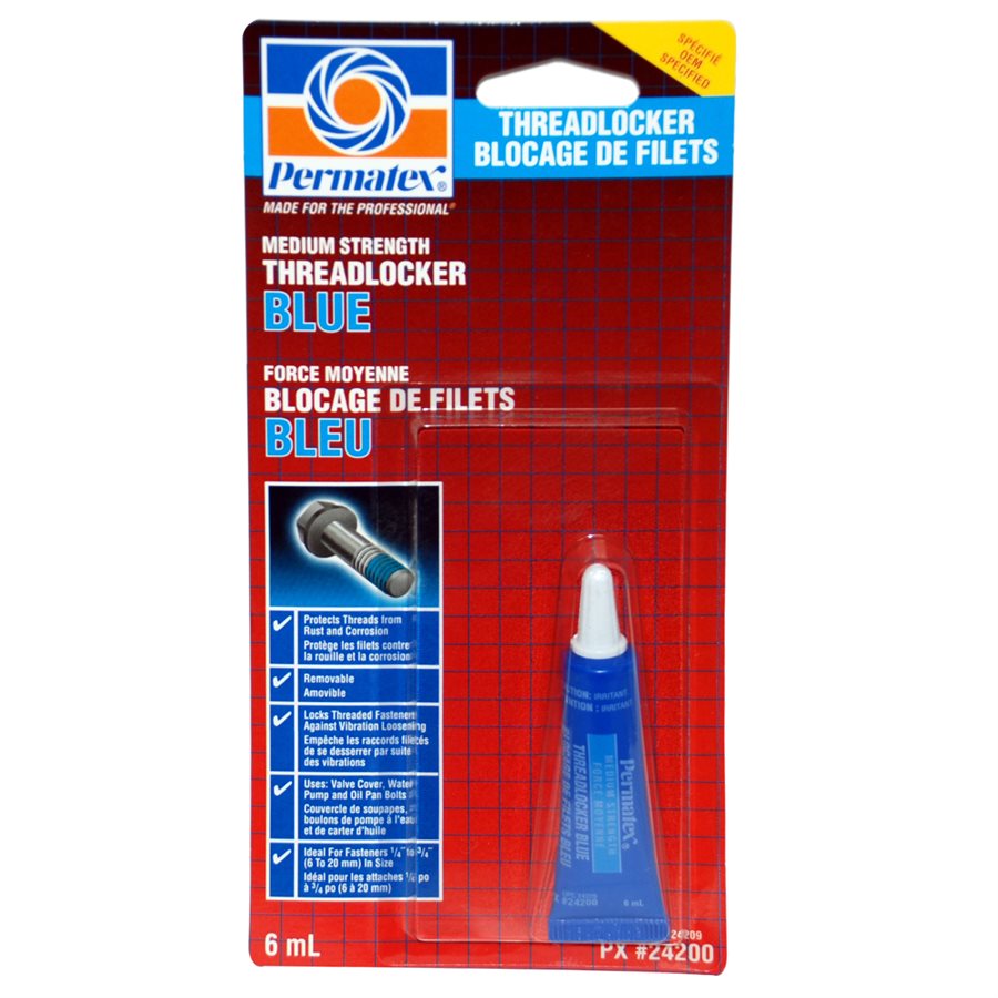 Thread Lock Liquid 6ml Blue