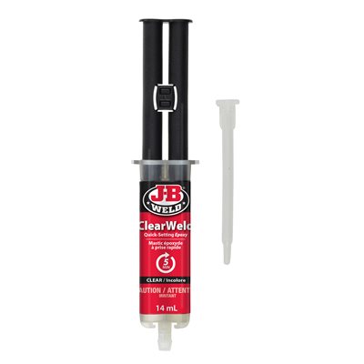 J-B Weld Clearweld Syringe 14Ml