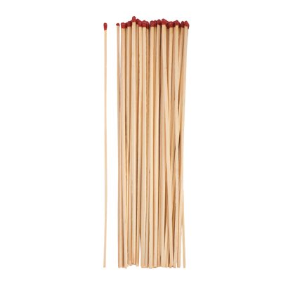 40PK Allumettes De Foyer Et BBQ En Bois 11"