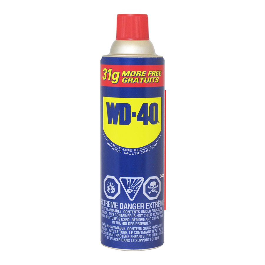 Wd 40 Multi Use Lubricant Spray 342g Industrial Size