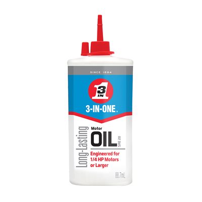 3-IN-One Motor Oil SAE-20 88.7ml