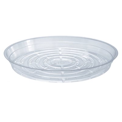 Plant Saucer Clear Vinyl Round 4in