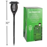 Solar LED Light UV Bug Zapper Garden Stake 31.5in