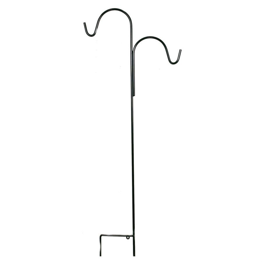 Garden Hook Double Offset Black 84in