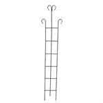 Narrow Wire Trellis 60x9" Black