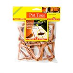 12PK Pieds De Nivellement Pour Pot De Jardinière Terrecuite